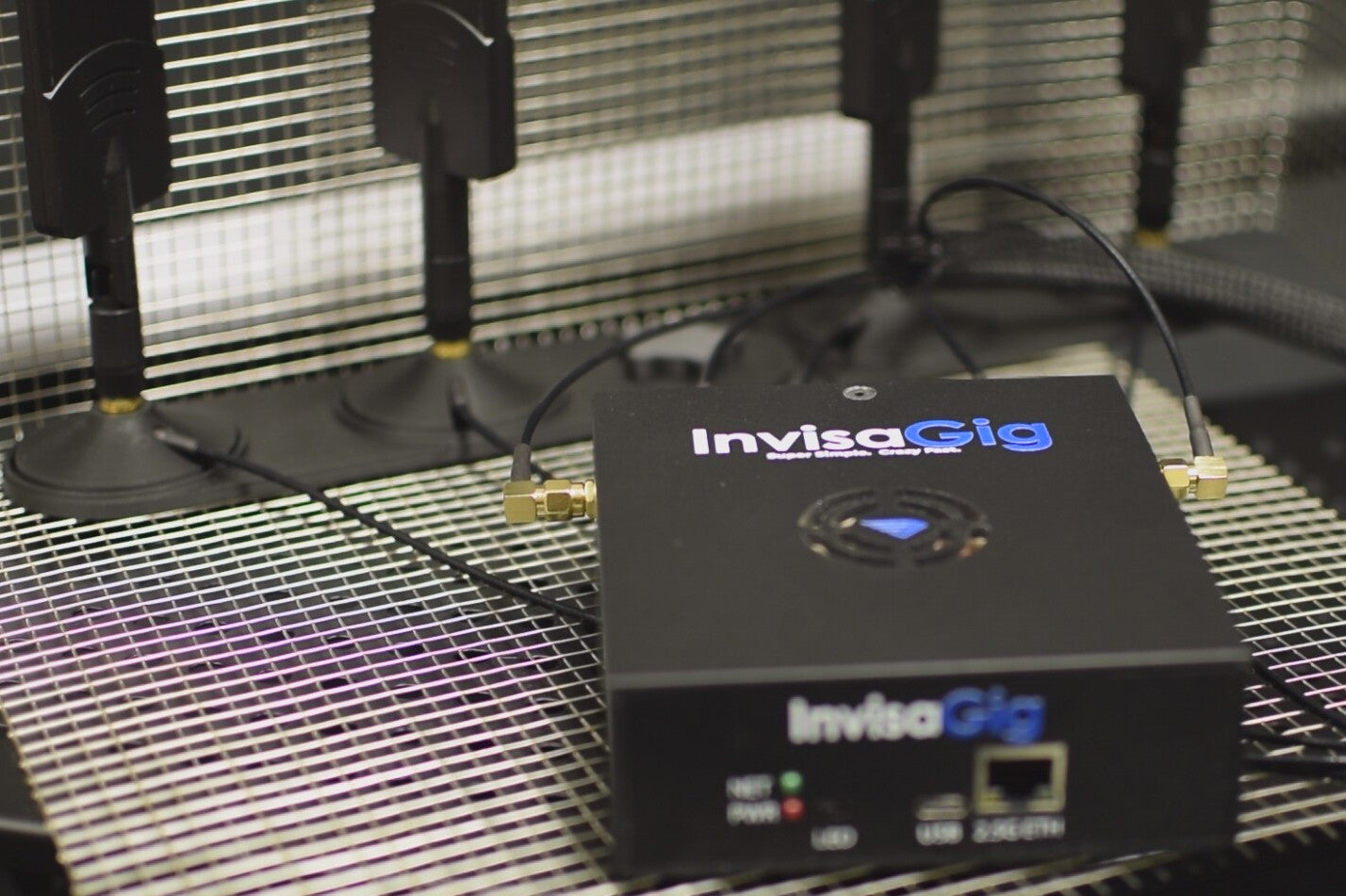 Refurbished HW v1.2 | InvisaGig 5G Wireless High Speed Modem System | Super Simple, Crazy Fast