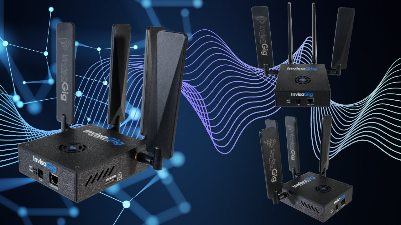 The InvisaGig V2 Pre-Order | 5G Wireless High Speed Modem System - Super Simple, Crazy Fast