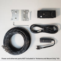 Antena InvisaGig QuadLink – Caja de antena PoE para exteriores – Sistema completo